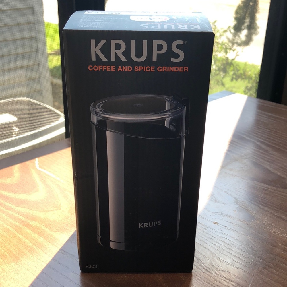 Coffee Grinder. New comes with box n Instructions.